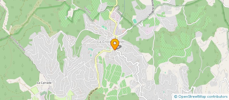 localisation de l'entreprise BC HOME  LA CROIX-VALMER