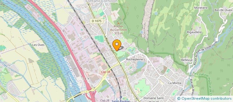 localisation de l'entreprise BC HOUSING  SAINT-EGREVE