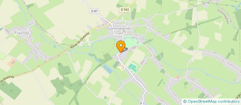 localisation de l'entreprise BC IMMO  GOMMEGNIES