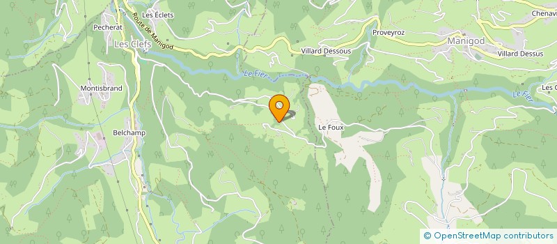 localisation de l'entreprise BC IMMO  LES CLEFS