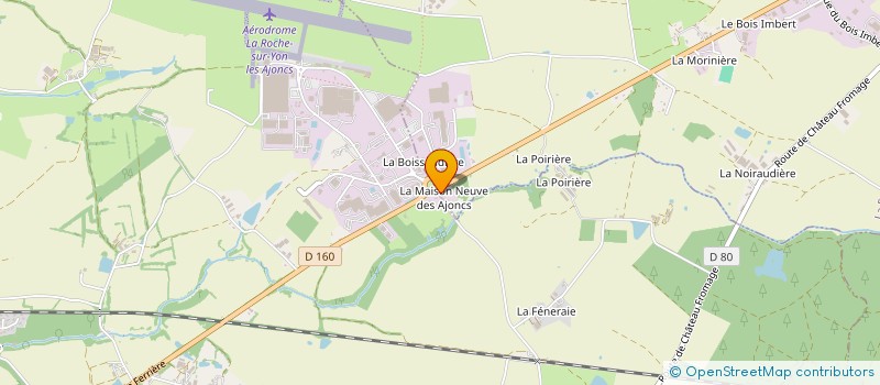 localisation de l'entreprise BC IMMO à LA FERRIERE