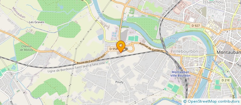 localisation de l'entreprise BC IMMO  MONTAUBAN