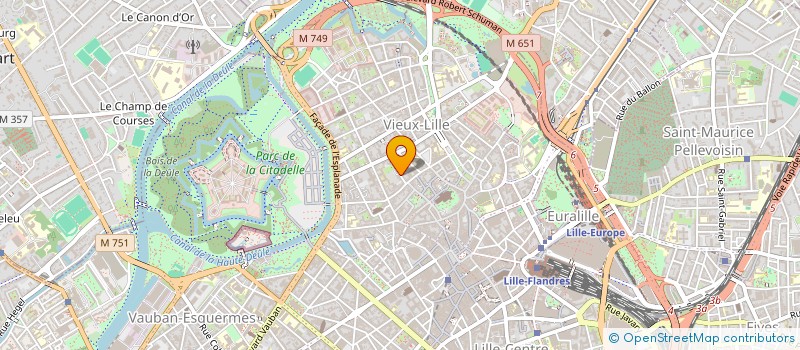 localisation de l'entreprise BC IMMOBILIER à LILLE