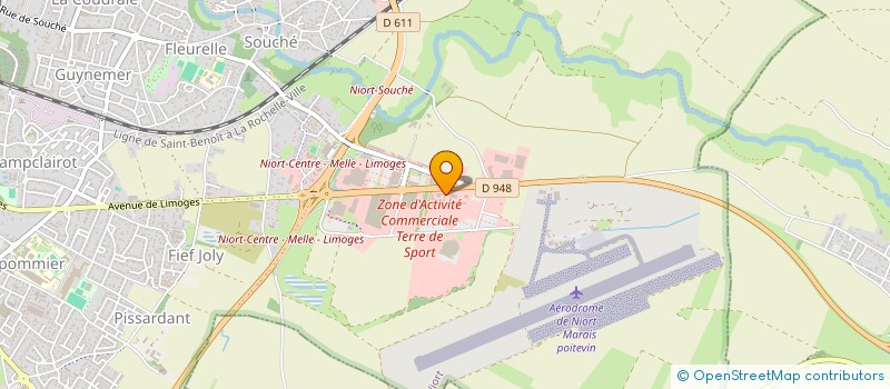 localisation de l'entreprise BC IMMOBILIER  NIORT
