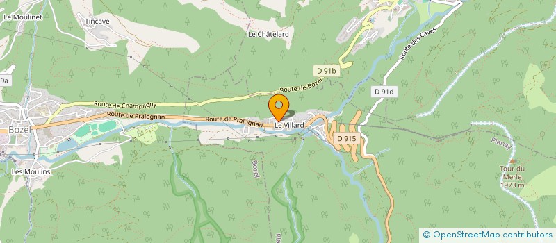 localisation de l'entreprise BC IMMOBILIER  PLANAY