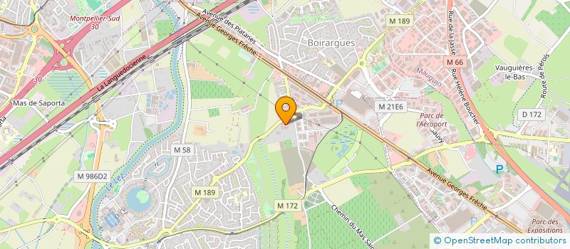 localisation de l'entreprise BC IMMOBILIER  LATTES