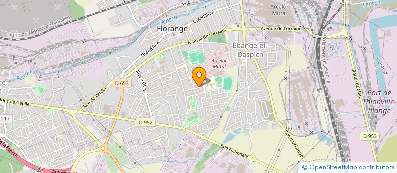 localisation de l'entreprise BC INVEST  FLORANGE