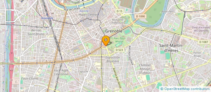 localisation de l'entreprise BC INVEST  GRENOBLE