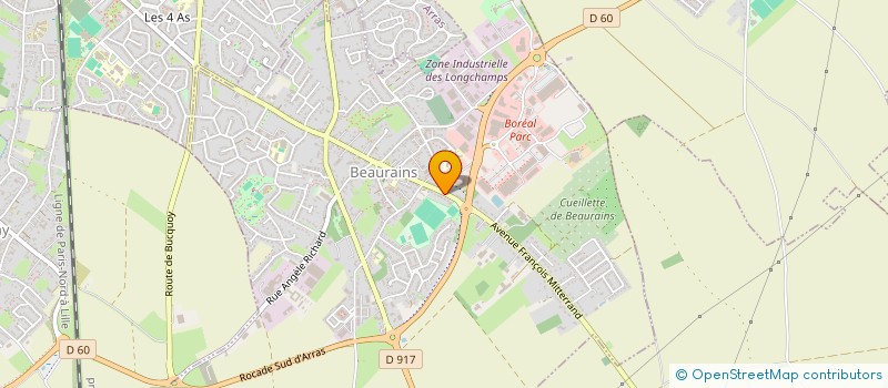 localisation de l'entreprise BC INVESTISSEMENTS à BEAURAINS