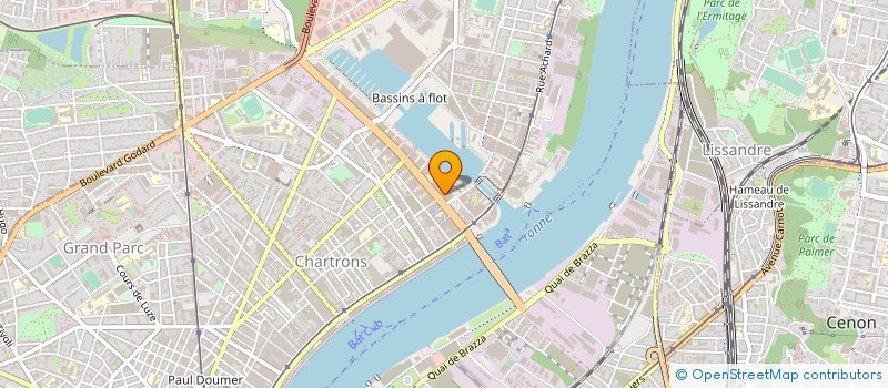 localisation de l'entreprise BC INVESTISSEMENTS à BORDEAUX