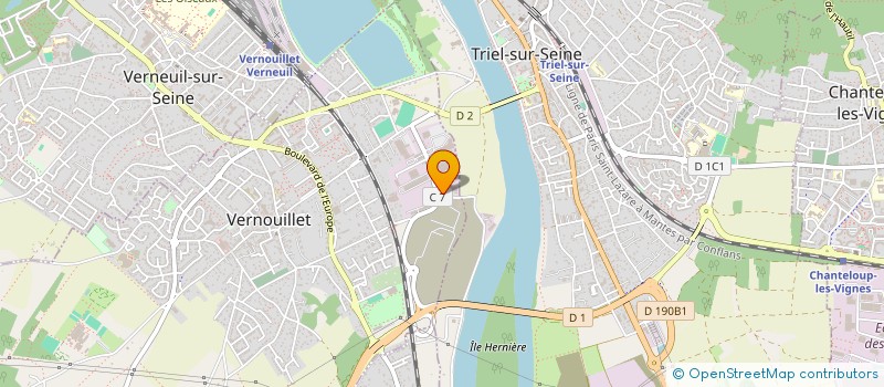 localisation de l'entreprise BC LABEL à VERNOUILLET
