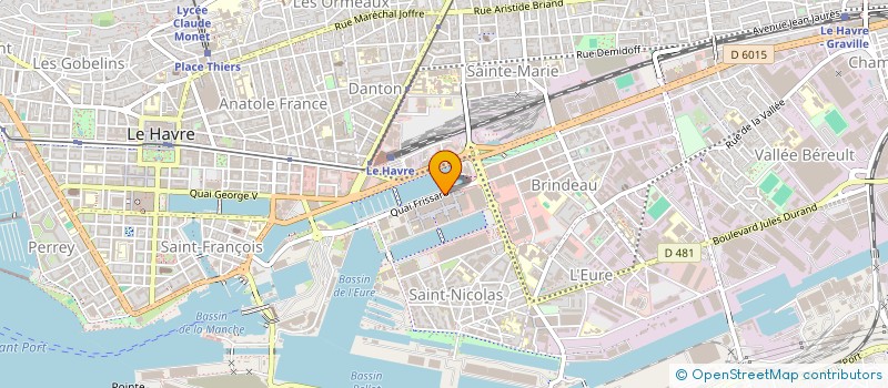 localisation de l'entreprise BC LE HAVRE à LE HAVRE