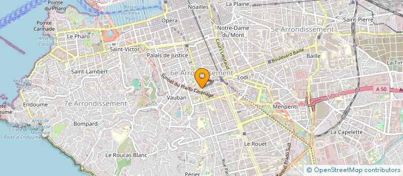 localisation de l'entreprise BC LINK à MARSEILLE