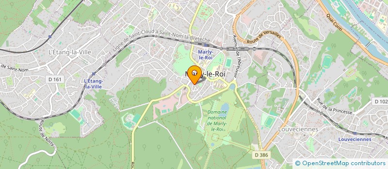 localisation de l'entreprise BC MARLY  MARLY-LE-ROI