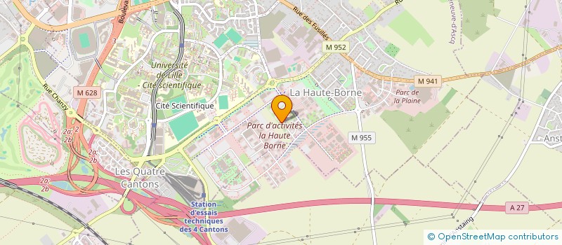 localisation de l'entreprise BC NORD à VILLENEUVE-D'ASCQ