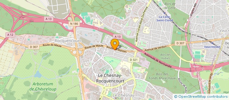 localisation de l'entreprise BC&O BUILDING CONSULTING AND ORGANISATION à LE CHESNAY-ROCQUENCOURT