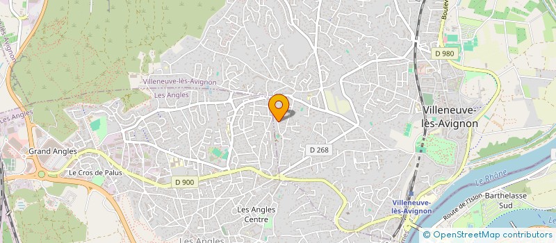 localisation de l'entreprise BC OPTIQUE  VILLENEUVE-LES-AVIGNON