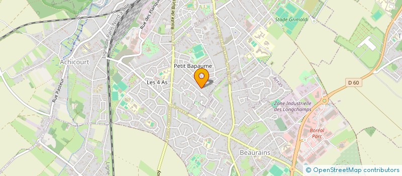 localisation de l'entreprise BC-PARIS  ACHICOURT