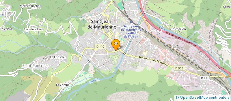 localisation de l'entreprise BC PERFORMANCES  SAINT-JEAN-DE-MAURIENNE