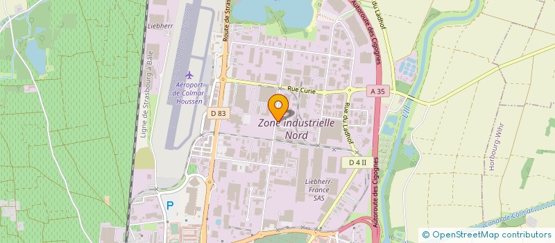 localisation de l'entreprise BC PISCINES  COLMAR