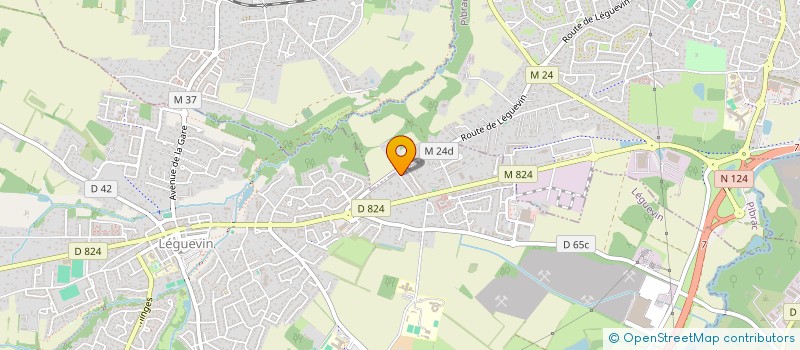 localisation de l'entreprise BC PLOMBERIE CLIMATISATION  LEGUEVIN