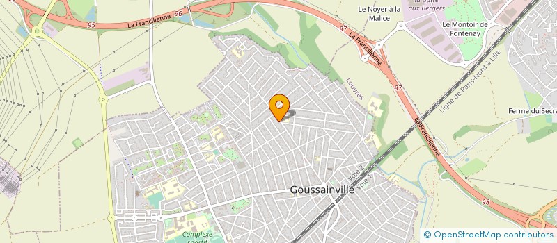 localisation de l'entreprise BC PLUS BATIMENT à GOUSSAINVILLE