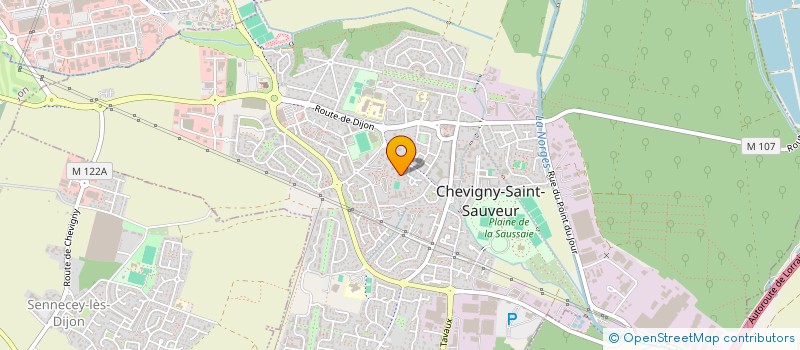 localisation de l'entreprise BC POSE à CHEVIGNY-SAINT-SAUVEUR