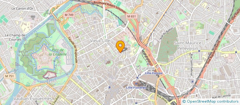 localisation de l'entreprise BC PRESSE à LILLE