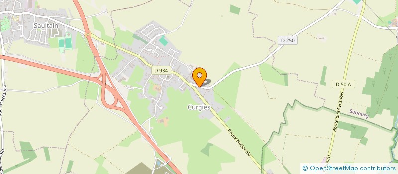 localisation de l'entreprise BC PROCESS  CURGIES