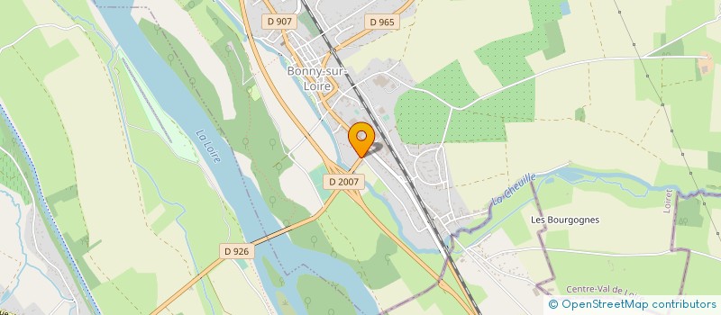 localisation de l'entreprise BC PRODUCTION à BONNY-SUR-LOIRE