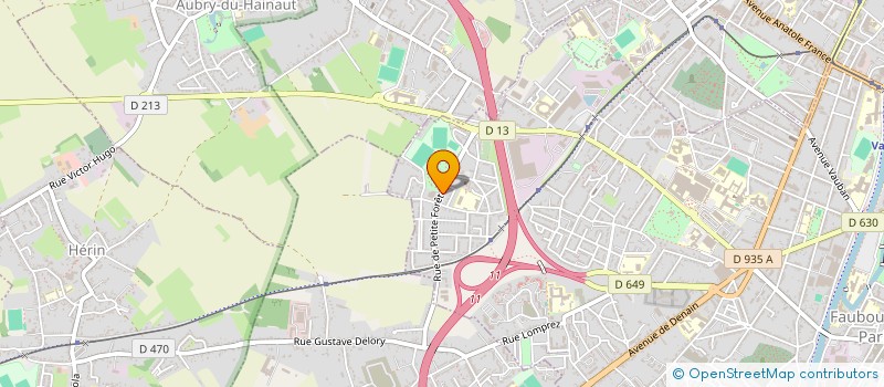 localisation de l'entreprise BC PROMOTION à VALENCIENNES