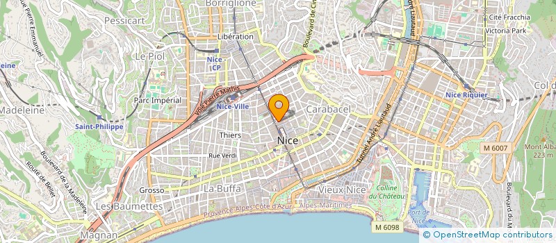 localisation de l'entreprise BC PROSKILLS à NICE