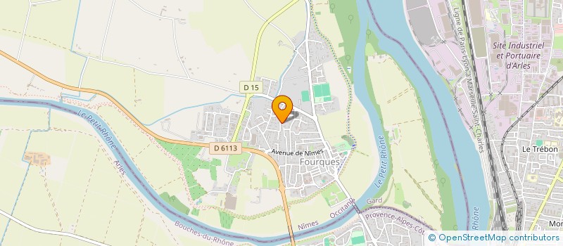 localisation de l'entreprise BC RENOV'  FOURQUES