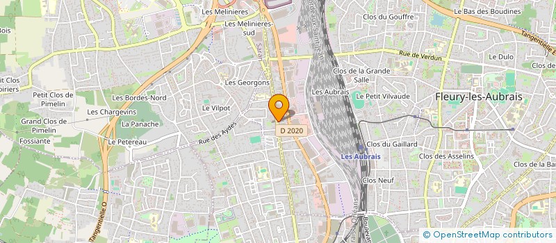 localisation de l'entreprise BC RESEAU à FLEURY LES AUBRAIS