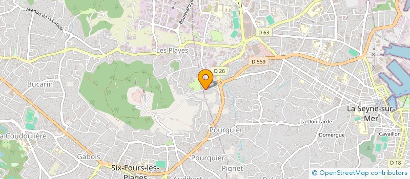 localisation de l'entreprise BC SECURITE à LA SEYNE-SUR-MER