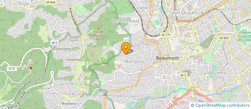 localisation de l'entreprise BC SERVICES à BEAUMONT