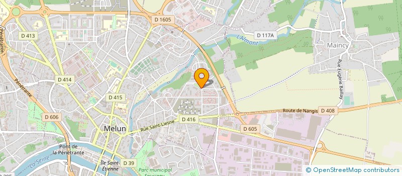 localisation de l'entreprise BC SOLS à MELUN