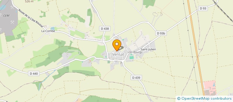 localisation de l'entreprise BC & SWING  VENSAT