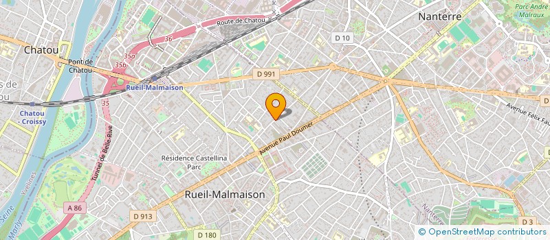 localisation de l'entreprise BC SYSTEMS à RUEIL-MALMAISON