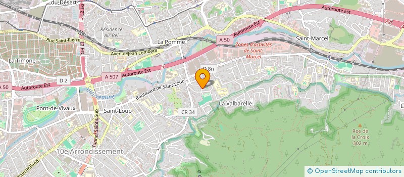 localisation de l'entreprise BC TAXI à MARSEILLE