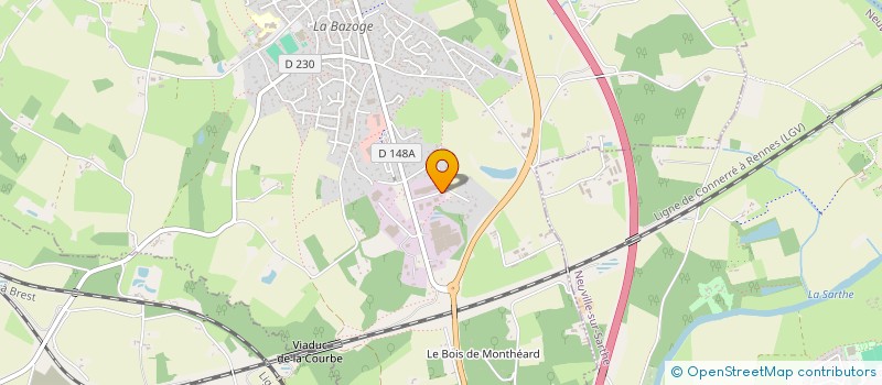 localisation de l'entreprise BC TRAIDTION  LA BAZOGE