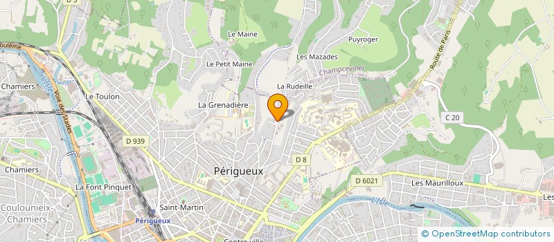 localisation de l'entreprise BC24 à PERIGUEUX