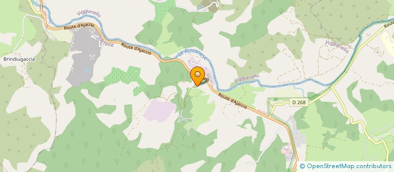 localisation de l'entreprise BC2A PUB  SARTENE