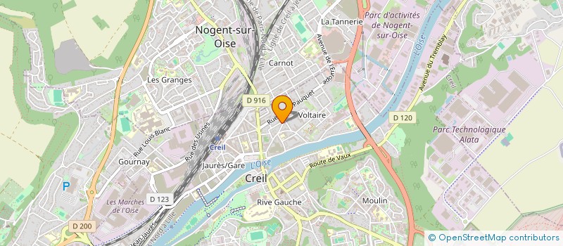 localisation de l'entreprise BC2E à VILLEMOMBLE