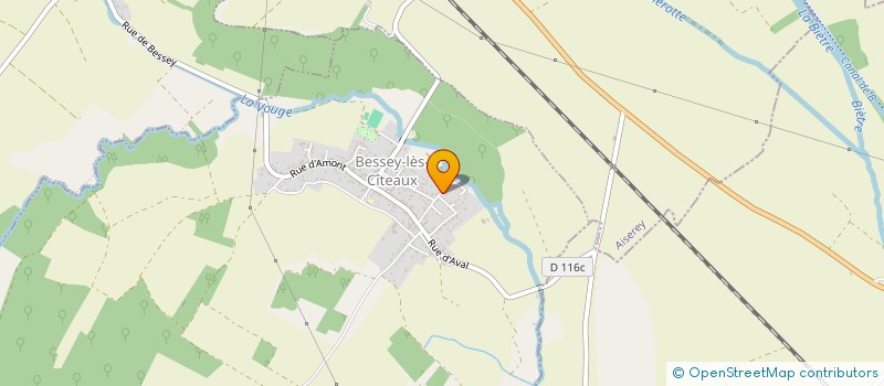 localisation de l'entreprise BC2F à BESSEY-LES-CITEAUX