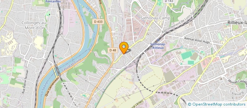 localisation de l'entreprise BC2G  SATHONAY-CAMP