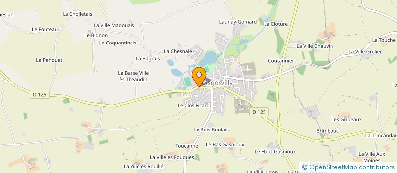 localisation de l'entreprise BC2I à BOISGERVILLY