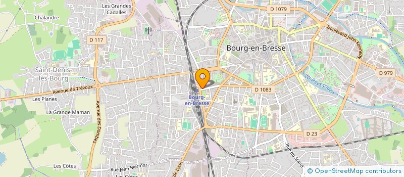 localisation de l'entreprise BC34 à BOURG-EN-BRESSE