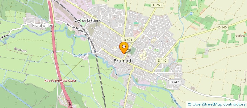 localisation de l'entreprise BC67 CONSULTING  BRUMATH