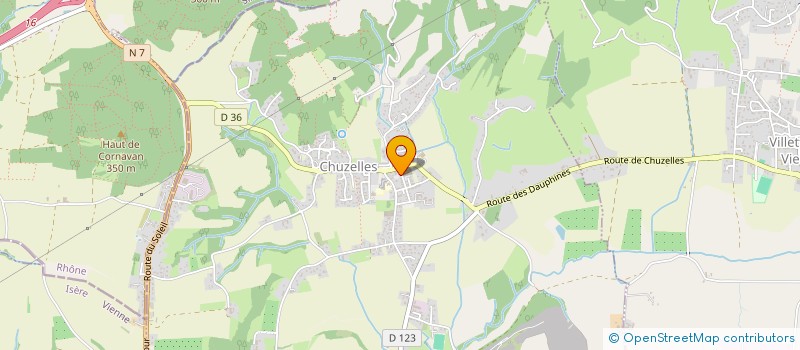 localisation de l'entreprise BC69 INVEST  CHUZELLES